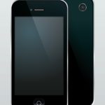 schwarzes smartphone display schwarzes smartphone display